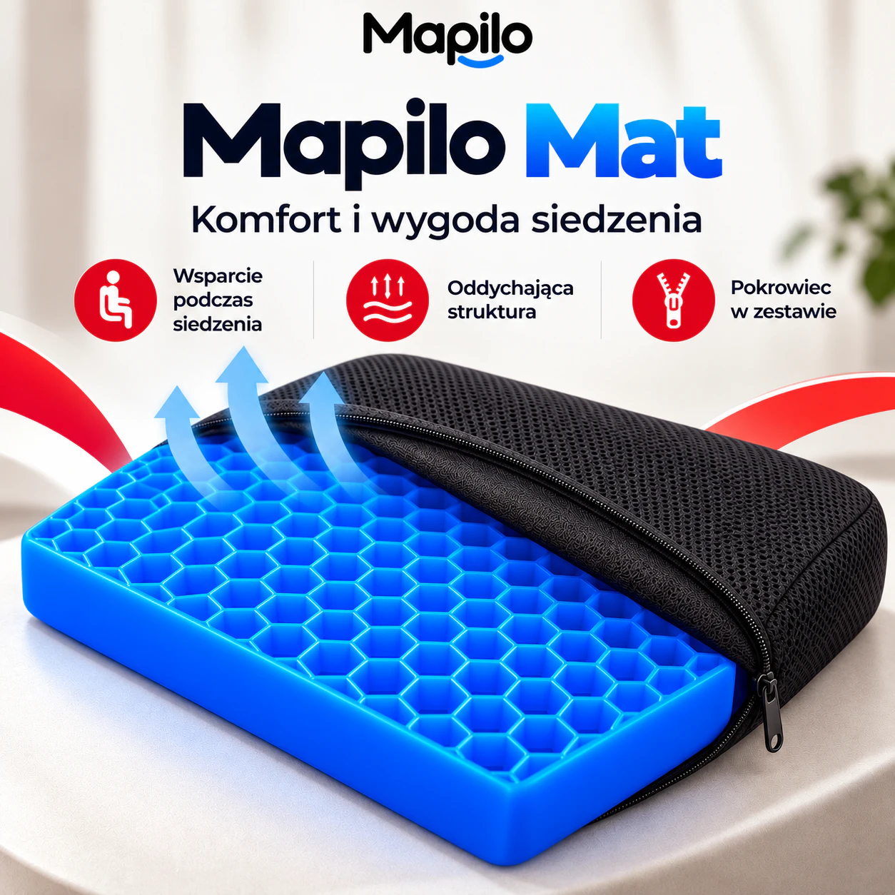 Mapilo Mat - Komfort i Wygoda Siedzenia 1